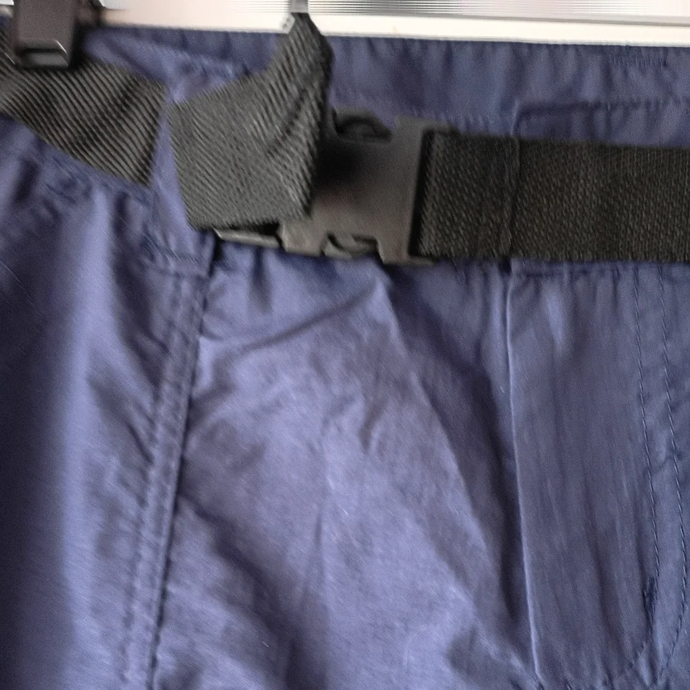 American Outback Navy Hiking Pants SPF 30+‎ Zip Off Convertible XL